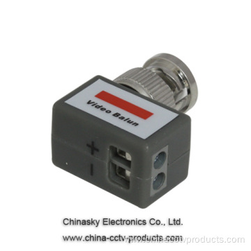 1Channel Angled Mini Passive CCTV UTP Video Balun